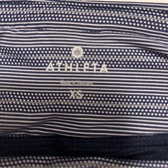 Athleta Size XS Blue and White Swagger Skirt with Shorts - Picture 6 of 8